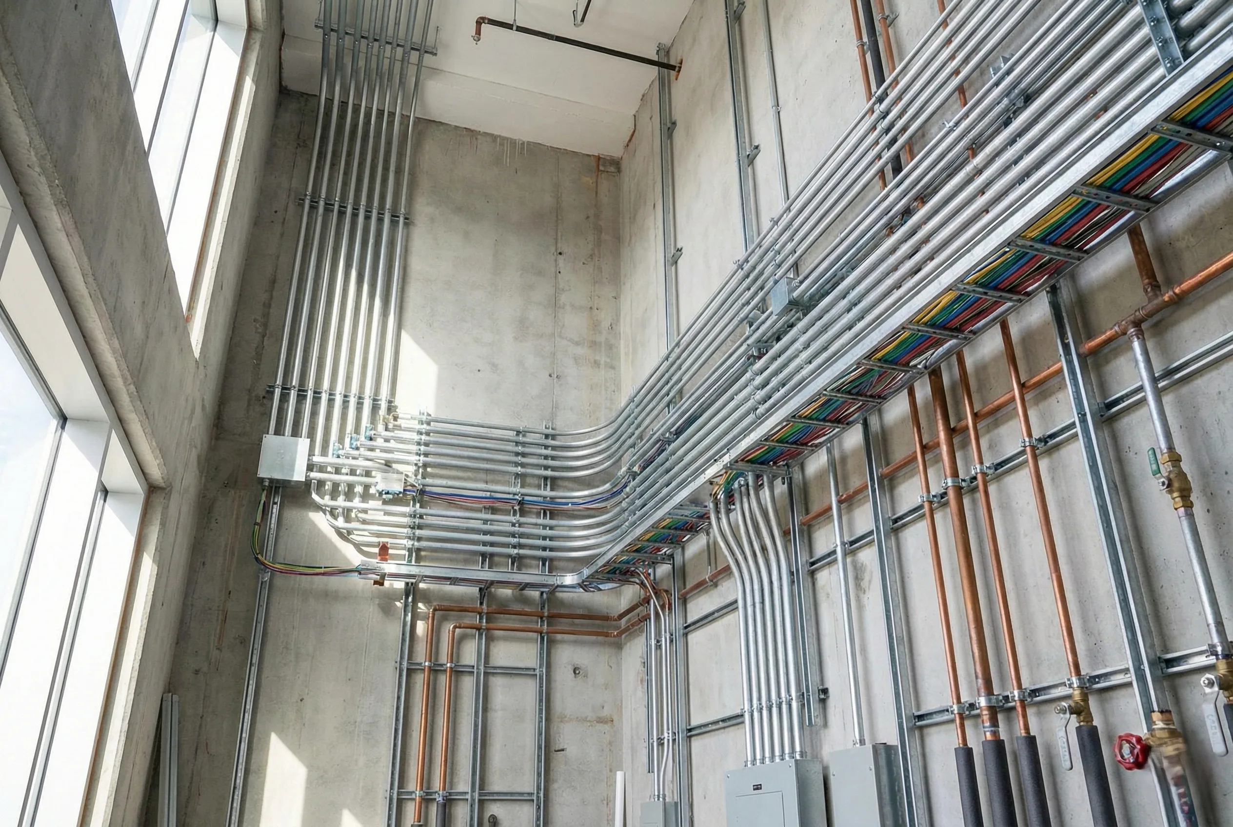 Electrical and Plumbing Infrastructure