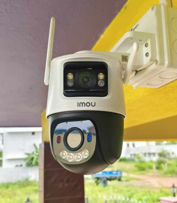 Dual-Lens Entrance Security