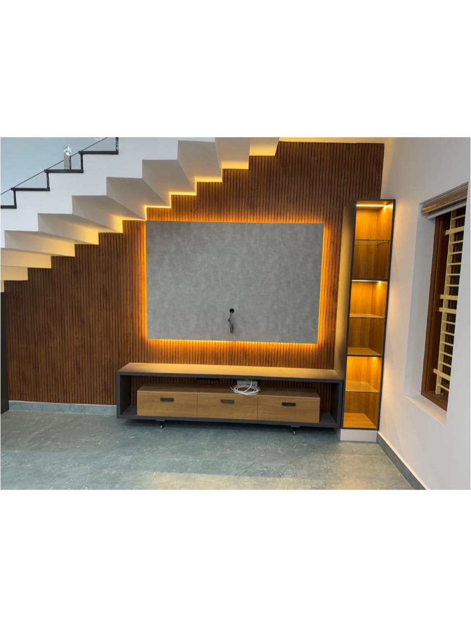 Smart TV Unit Backlighting