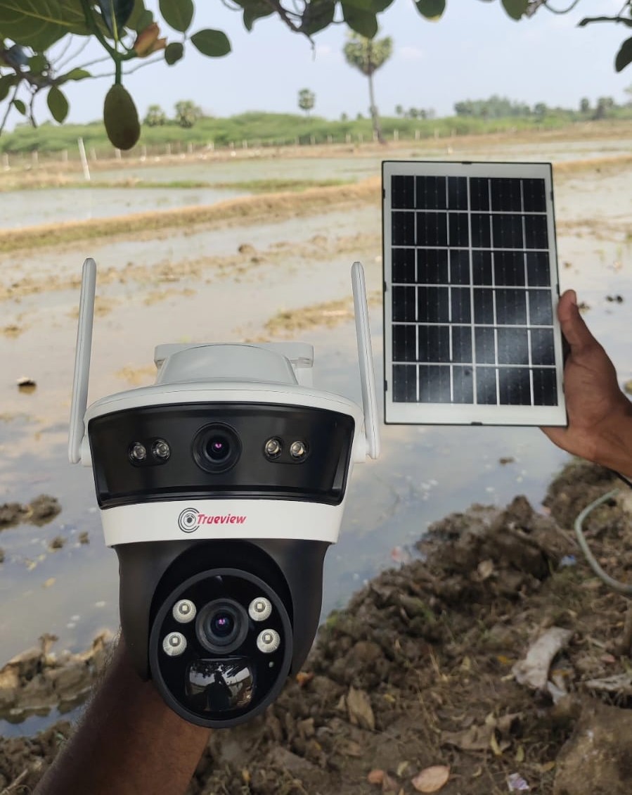Solar-Powered Remote Surveillance