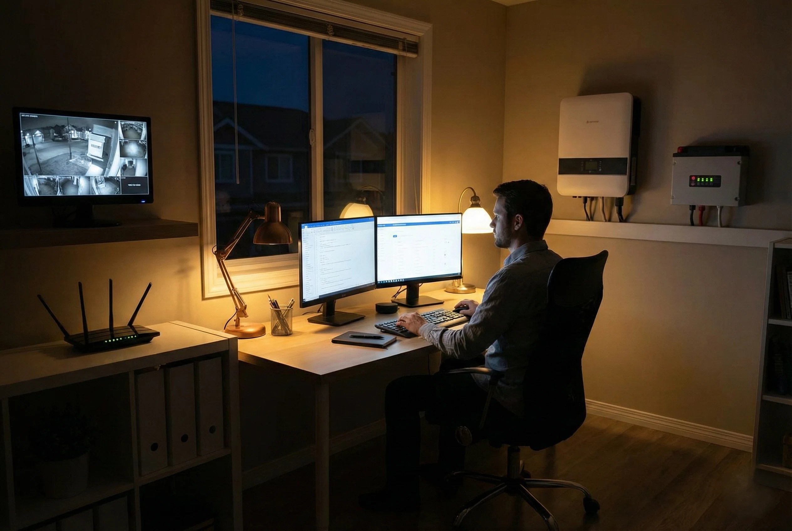 UPS Battery Bank Setup